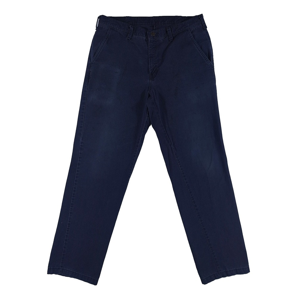 Bulwark FR Flame Resistant Work Pants Mens 35x30 Navy Blue‎ CAT 2 NFPA 2112 Arc